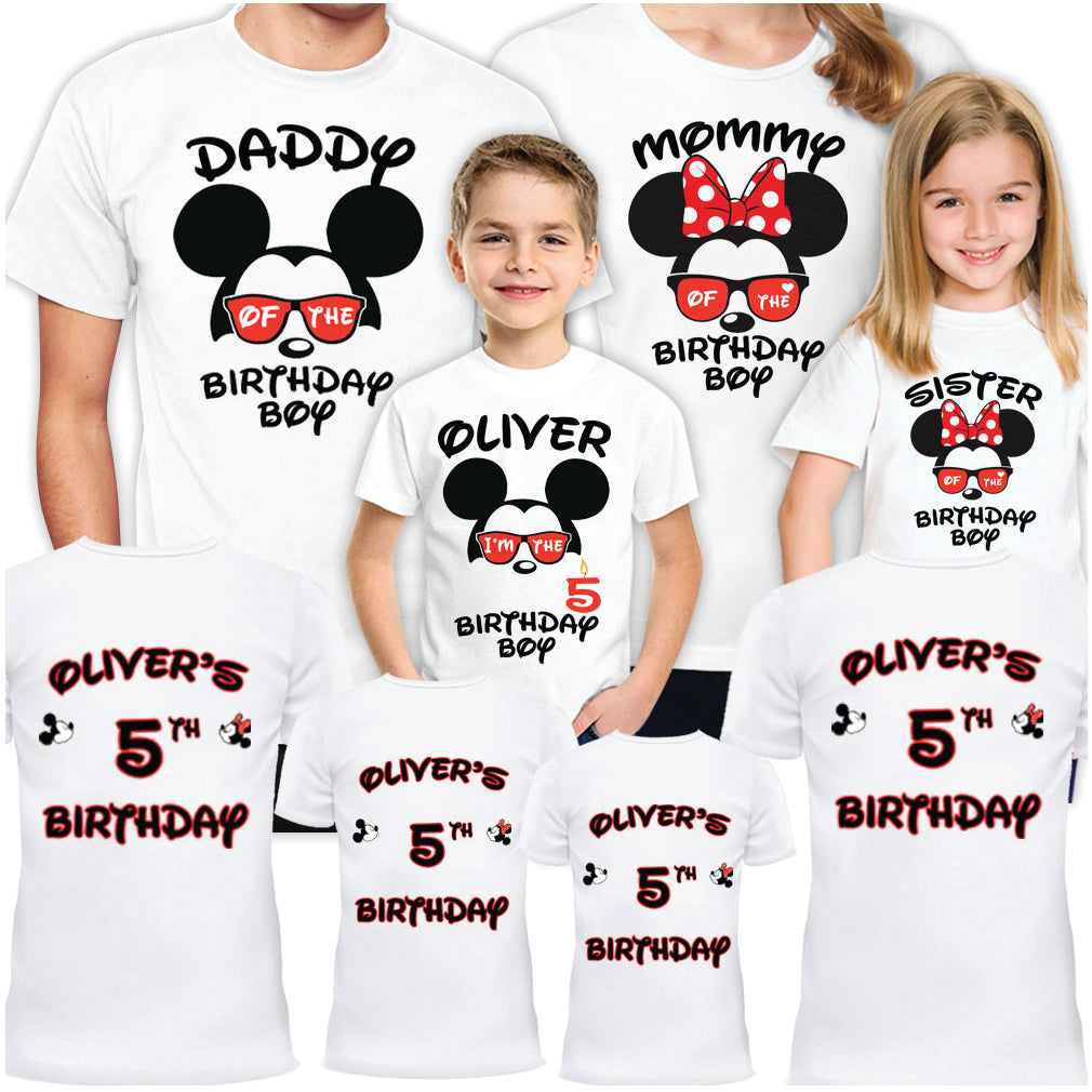 Matching Birthday Shirts for Family