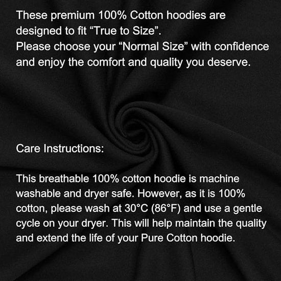 100% Combed Cotton Mammoth Heavyweight Unisex Hoodie — Premium Pullover
