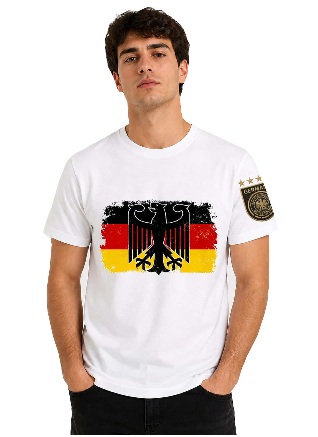 T-shirt 100 % coton "Meilleur papa du monde", t-shirt pour papa