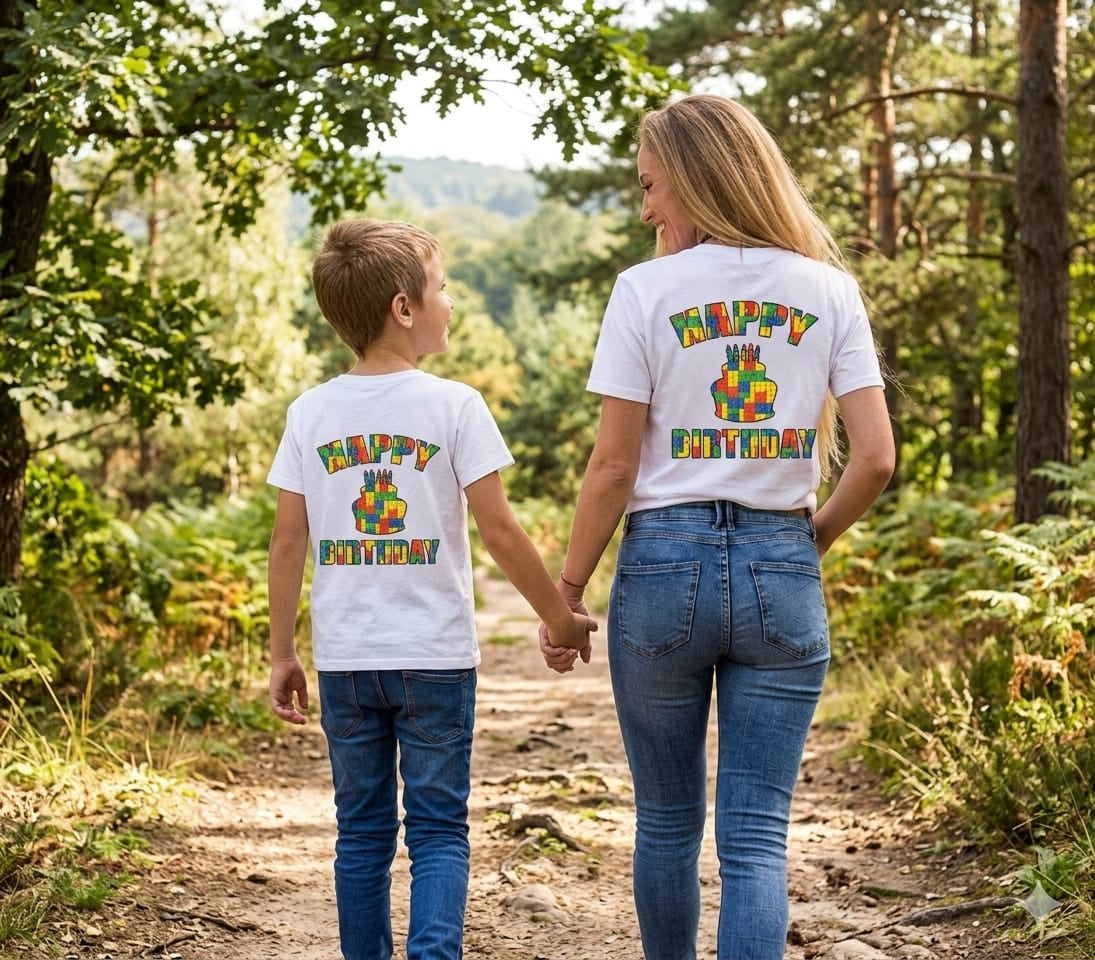Matching Lego T-Shirts for Family, Personalized Legoland Shirts for Family Trip Vacation 2026