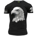 black American flag and 3D eagle t-shirt for men