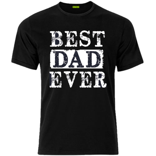 black Best Dad Ever t-shirt