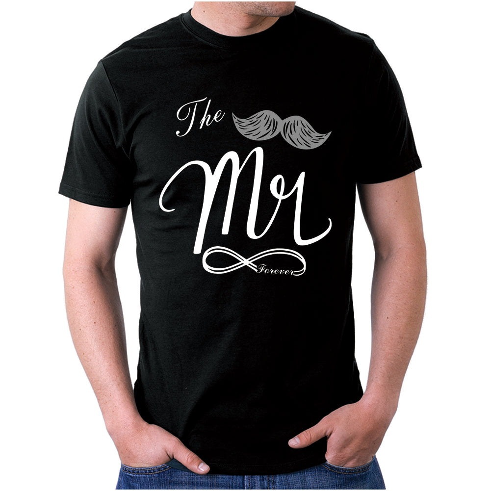 funny Mr and Mrs matching couple t-shirts set 3