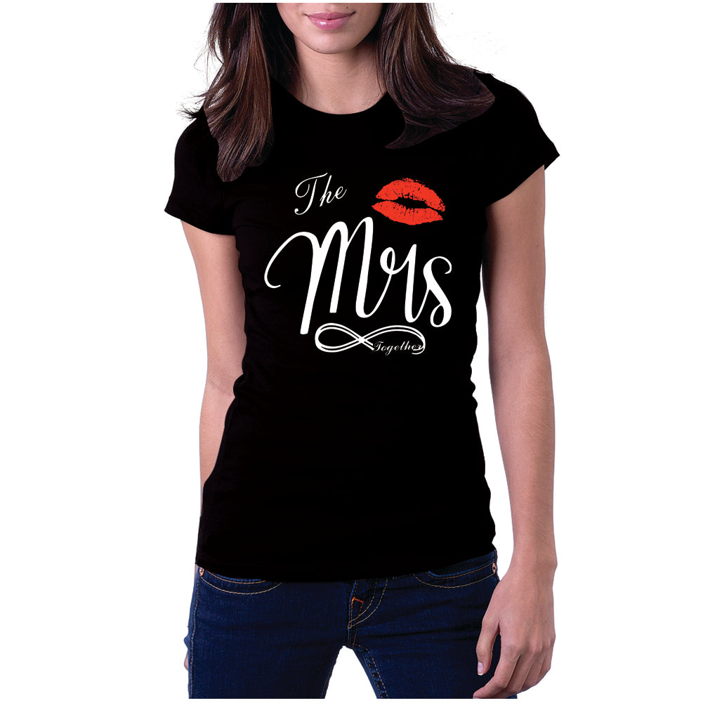 funny Mr and Mrs matching couple t-shirts set 4