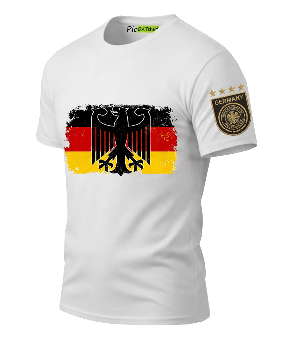 germany flag football t shirt