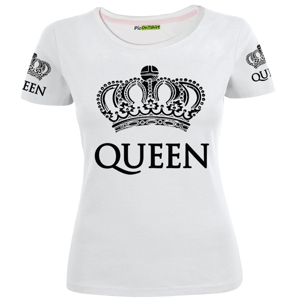 matching shirts for couples King and Queen t-shirts